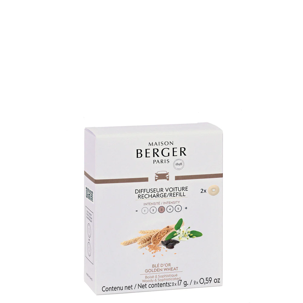 Diffuseur Voiture Ricariche per diffusore Auto Blé d’Or - Profumo per Automobile