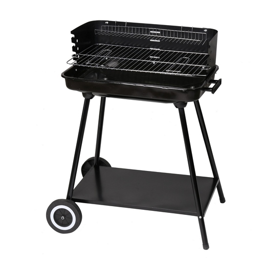 Barbacoa De Carbón Milena Con Parrilla De Acero  De 57x38x80 Cm