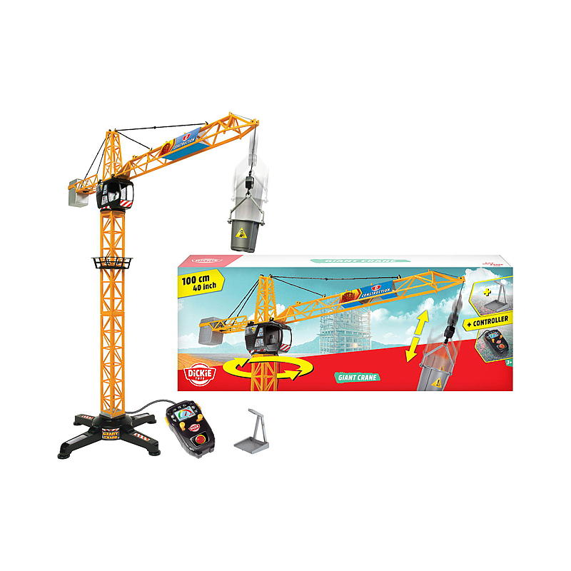 Dickie Toys Kran 100 cm mit Fernbedienung, Dickie