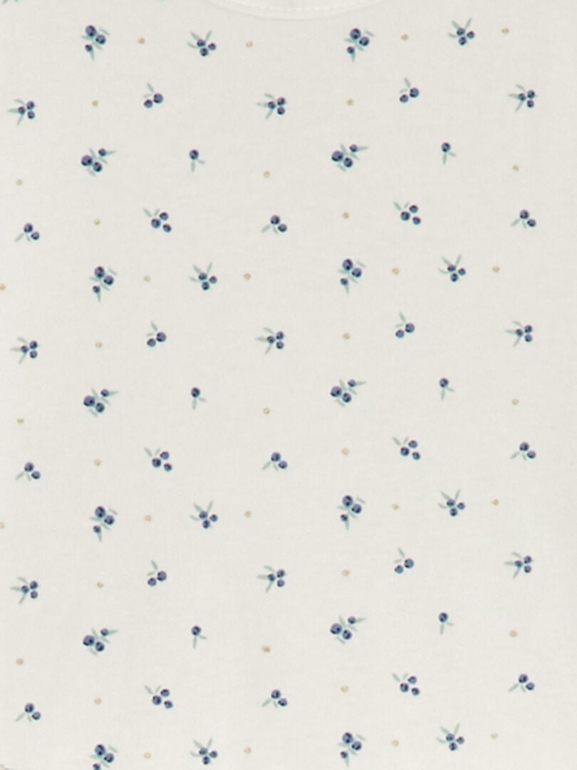 Saco de dormir sem mangas com abertura em zíper - TOG 2 - BRANCO