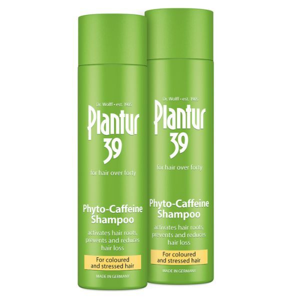 Plantur 39 Shampoo com Cafeína para Cabelos Coloridos e Danificados 2x 250ml