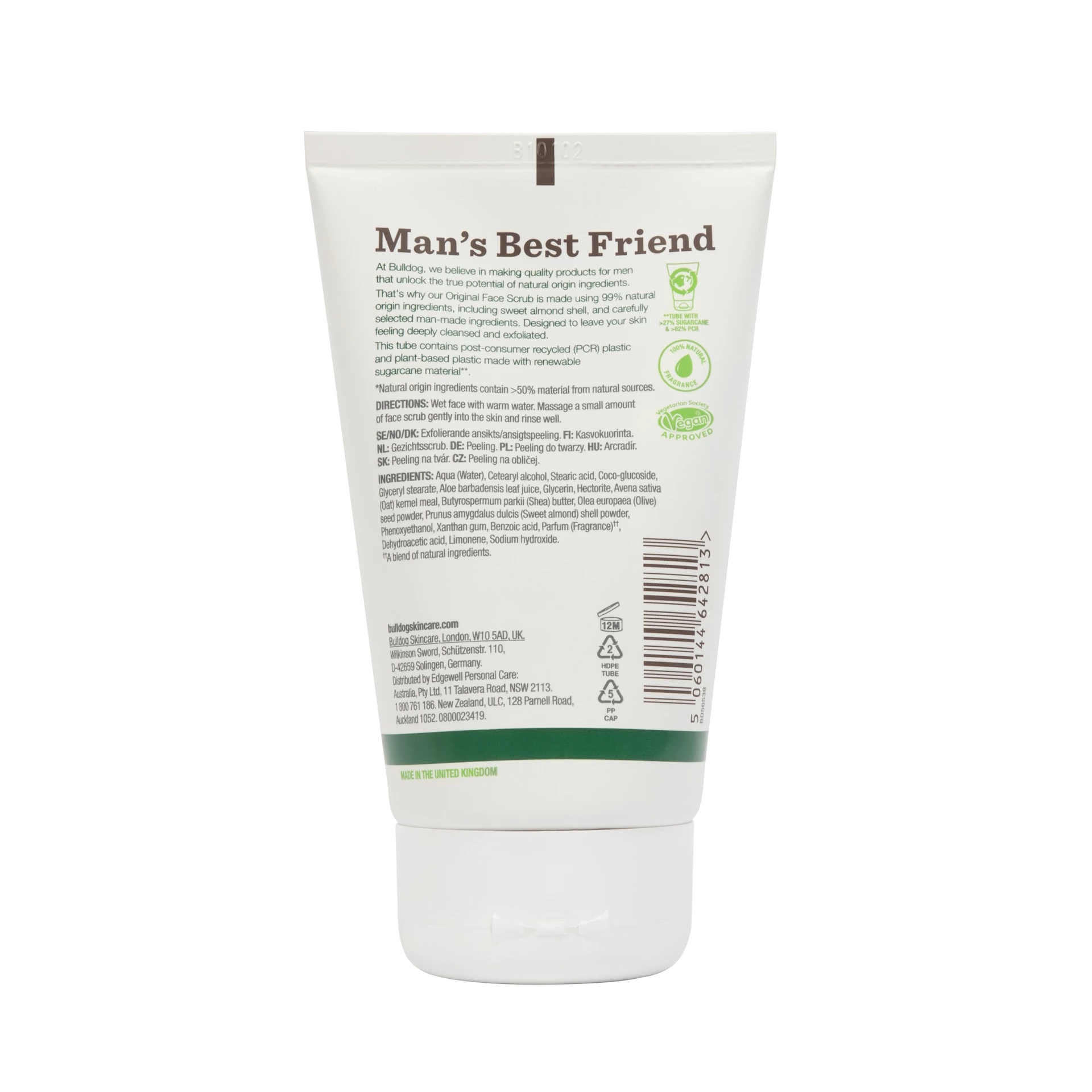 Exfoliant facial original 125 ml - Bulldog