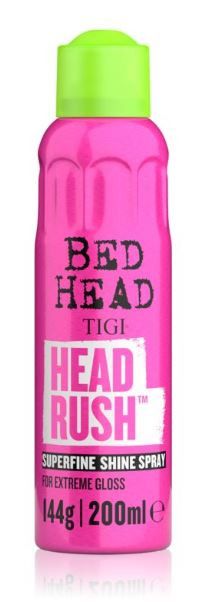 Bed Head Head Rush Shine Spray 200ml Produkty na úpravu vlasov