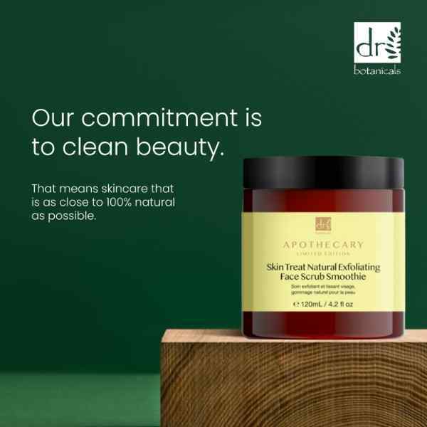 Dr Botanicals piling za lice, dvostruko pakovanje, 2 x 120ml