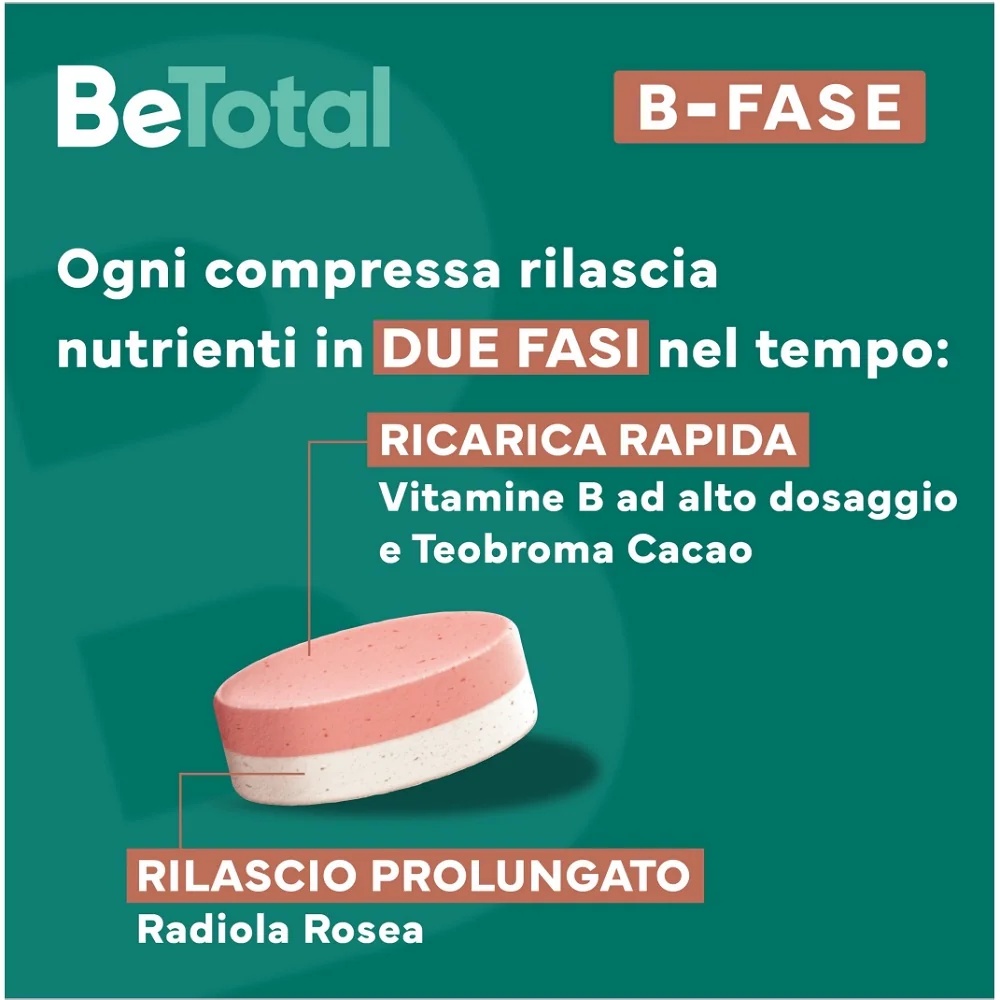BE-TOTAL Be-Total B Fase 20 comprimidos sem glúten