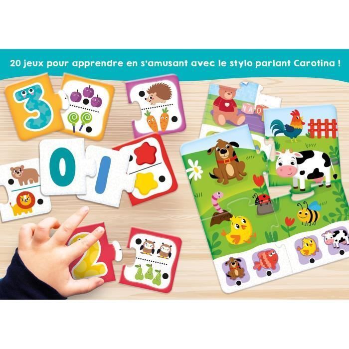 Talking Pen - Educational Game - CAROTINA BABY - 20 games - Ages 2+