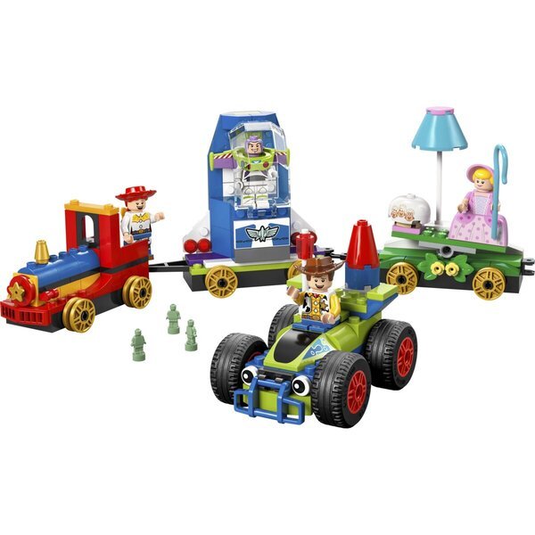 LEGO Disney 43264 Rotaļlietu stāsta ballītes vilciens un tālvadības automašīna