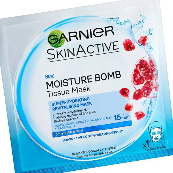 Garnier Moisture Bomb Pomegranate Hydrating Face Mask