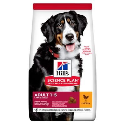 18kg Hill's Science Plan suché krmivo pro dospělé psy/štěňata - 14 kg + 4 kg zdarma!*