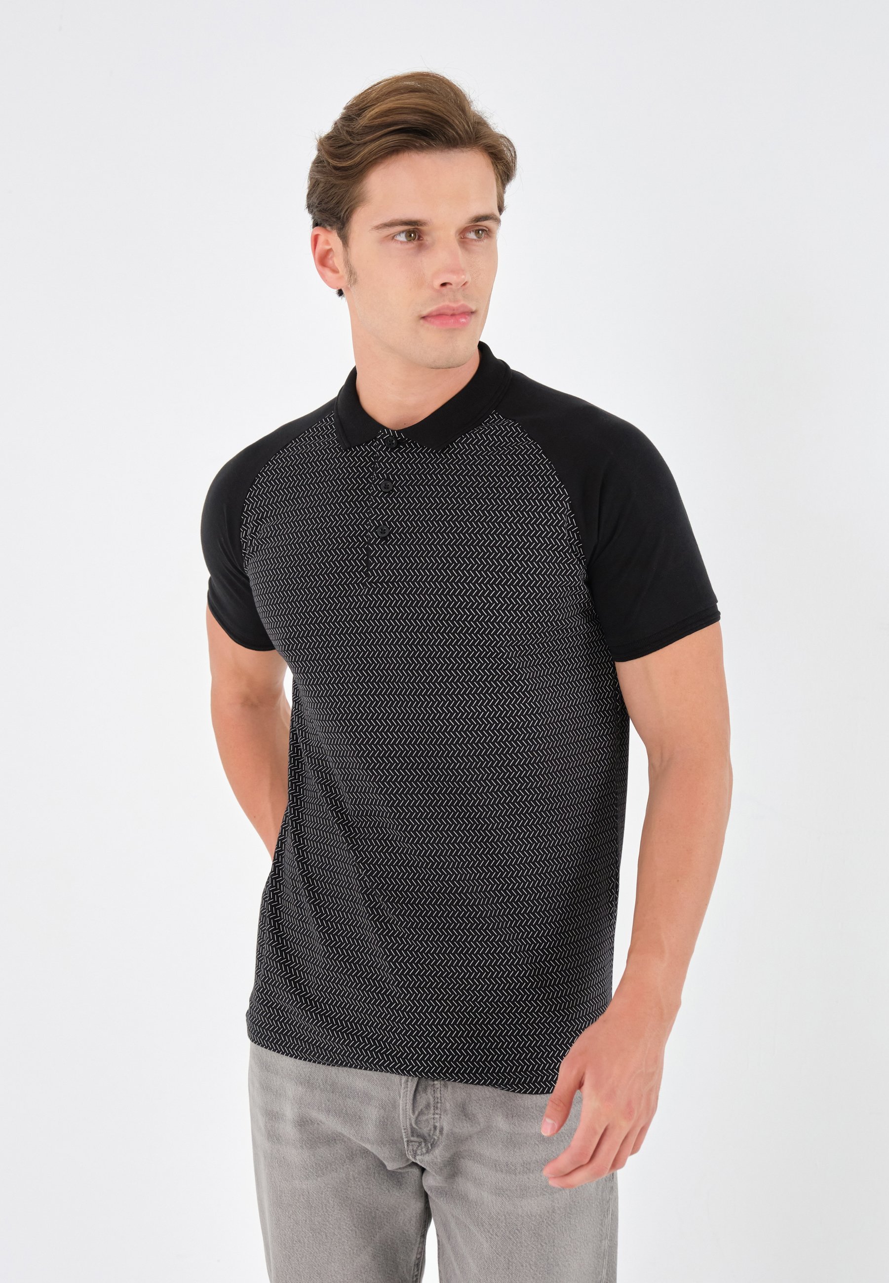 Pier One poloshirt - zwart