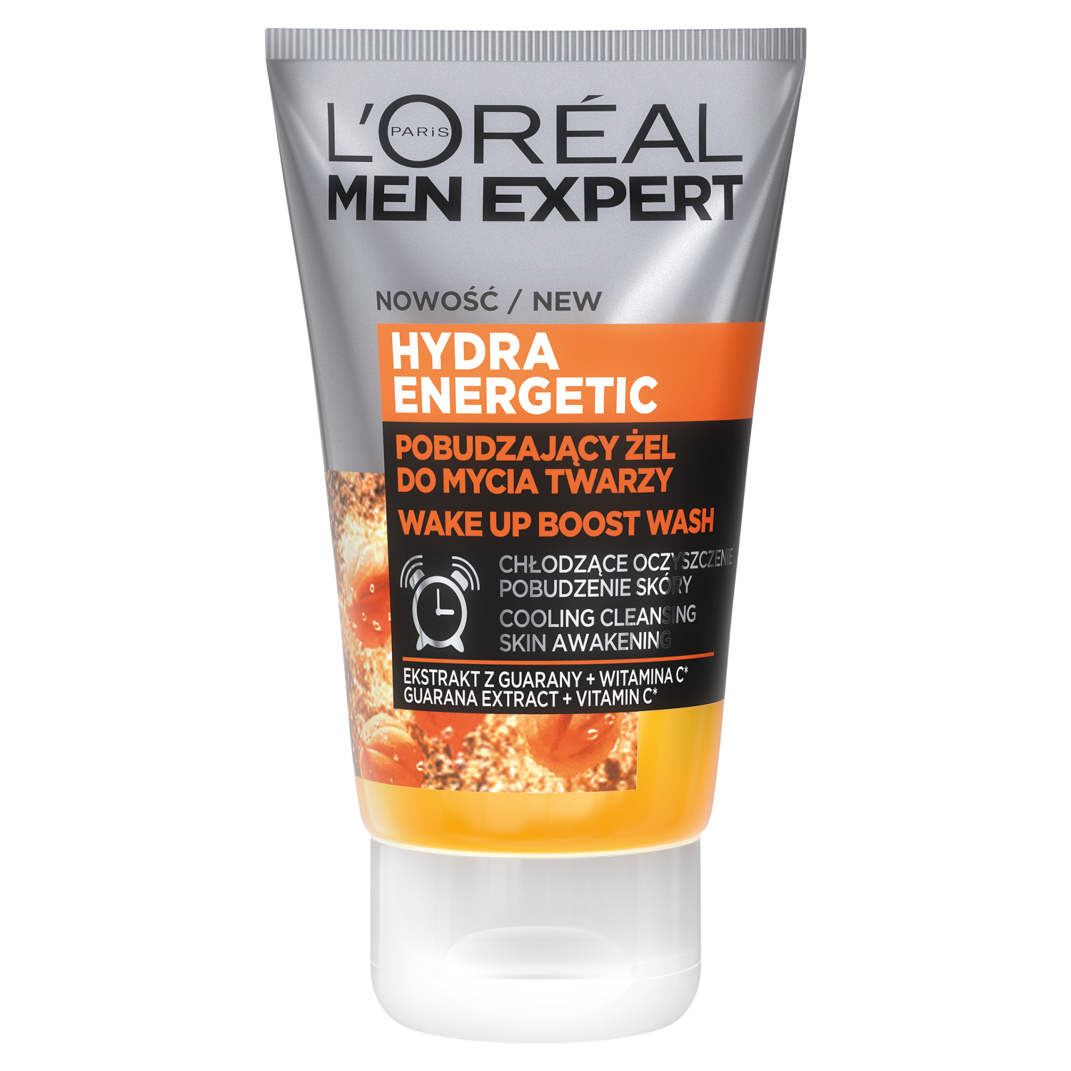 L'Oreal Paris Men Expert stimulējošs sejas mazgāšanas gels Hydra Energetic 100ml