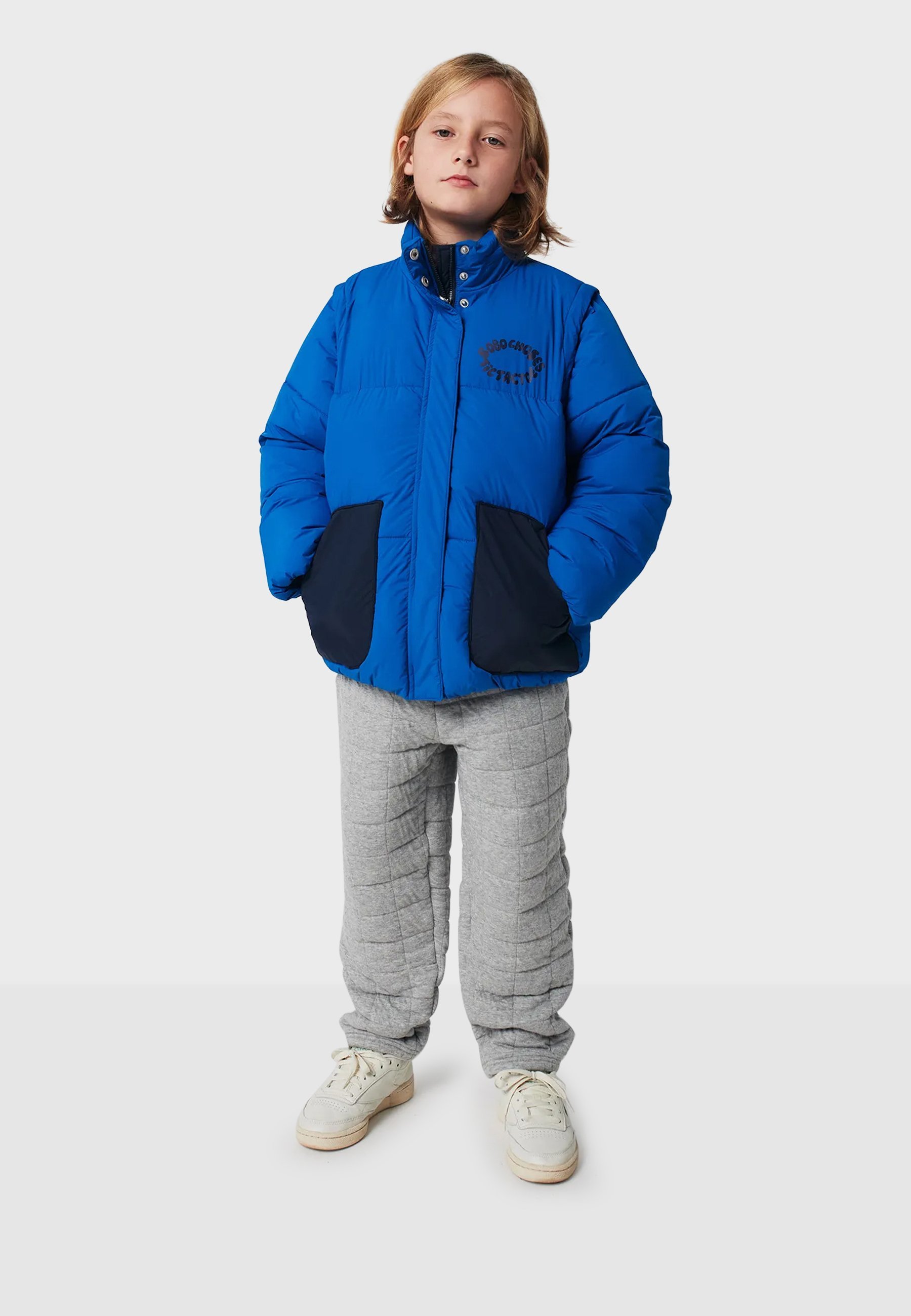 Bobo Choses JOGGING QUILTED UNISEX - Treningsbukse - heather grey