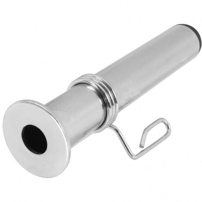 Adattatore cromato da 50 mm a 30 mm