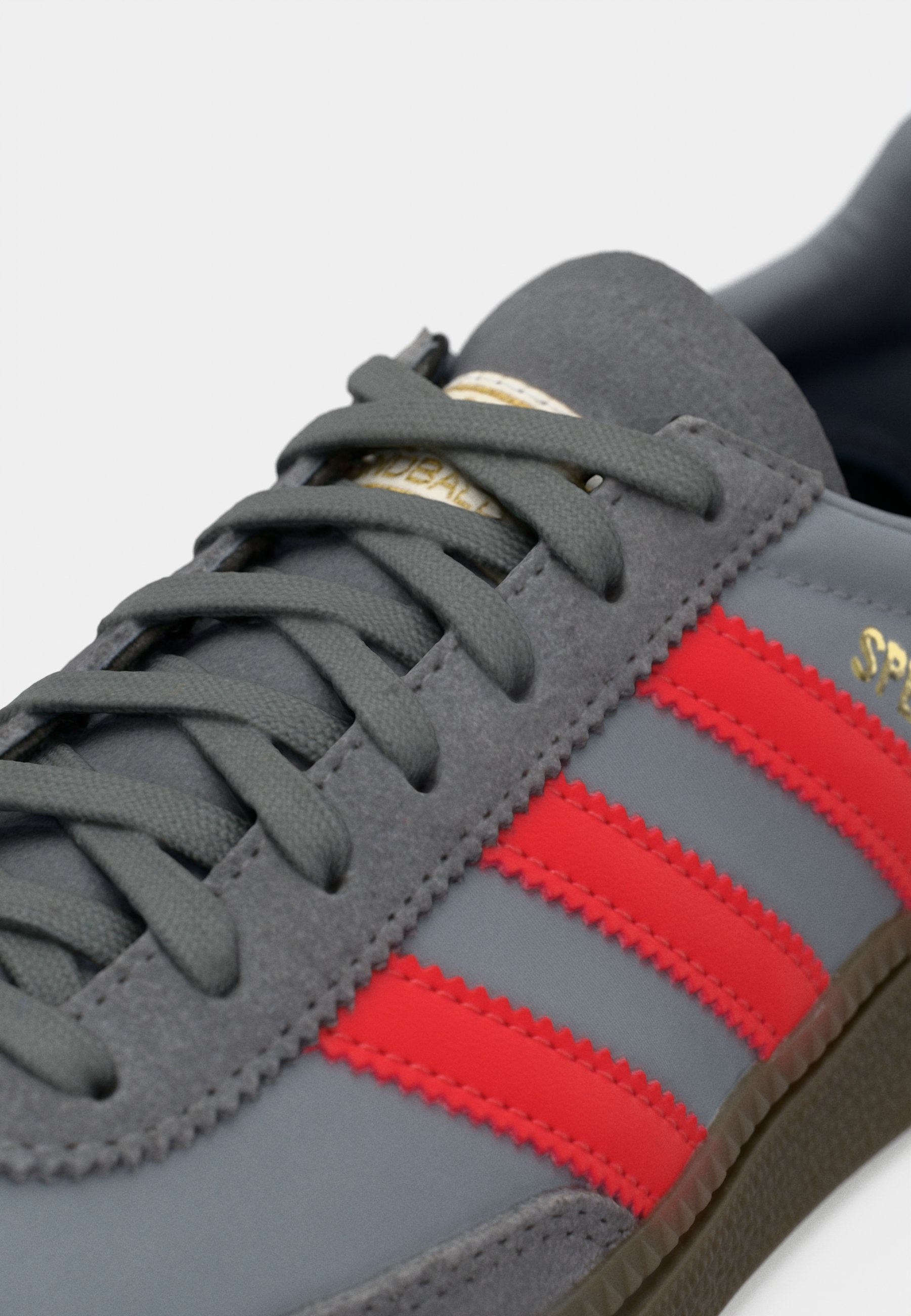 adidas Originals HANDBALL SPEZIAL UNISEX - Sportbačiai - pilki keturi/pilki/raudoni