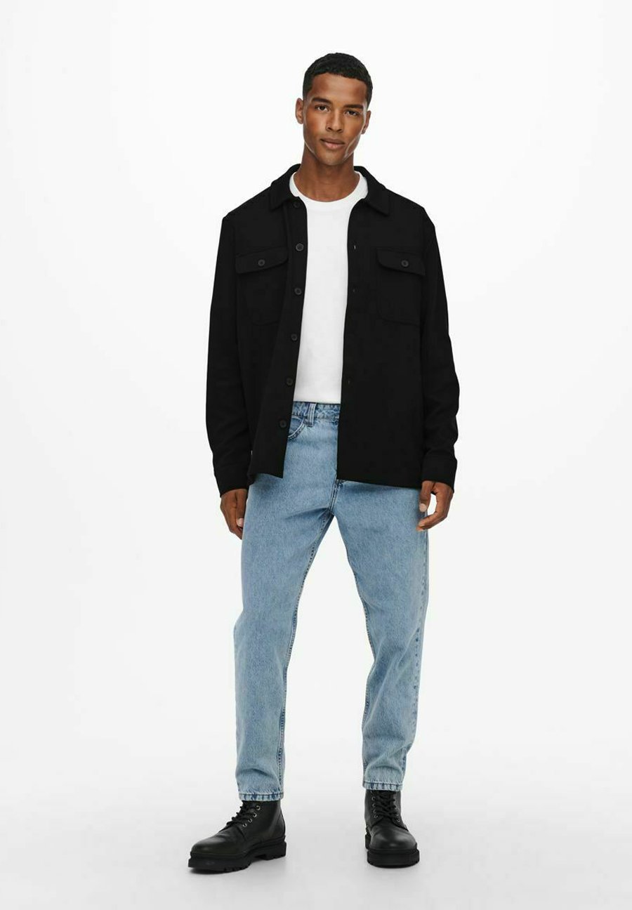 Only & Sons ONSNEWKODYL OVERSHIRT - Giacca estiva - nera