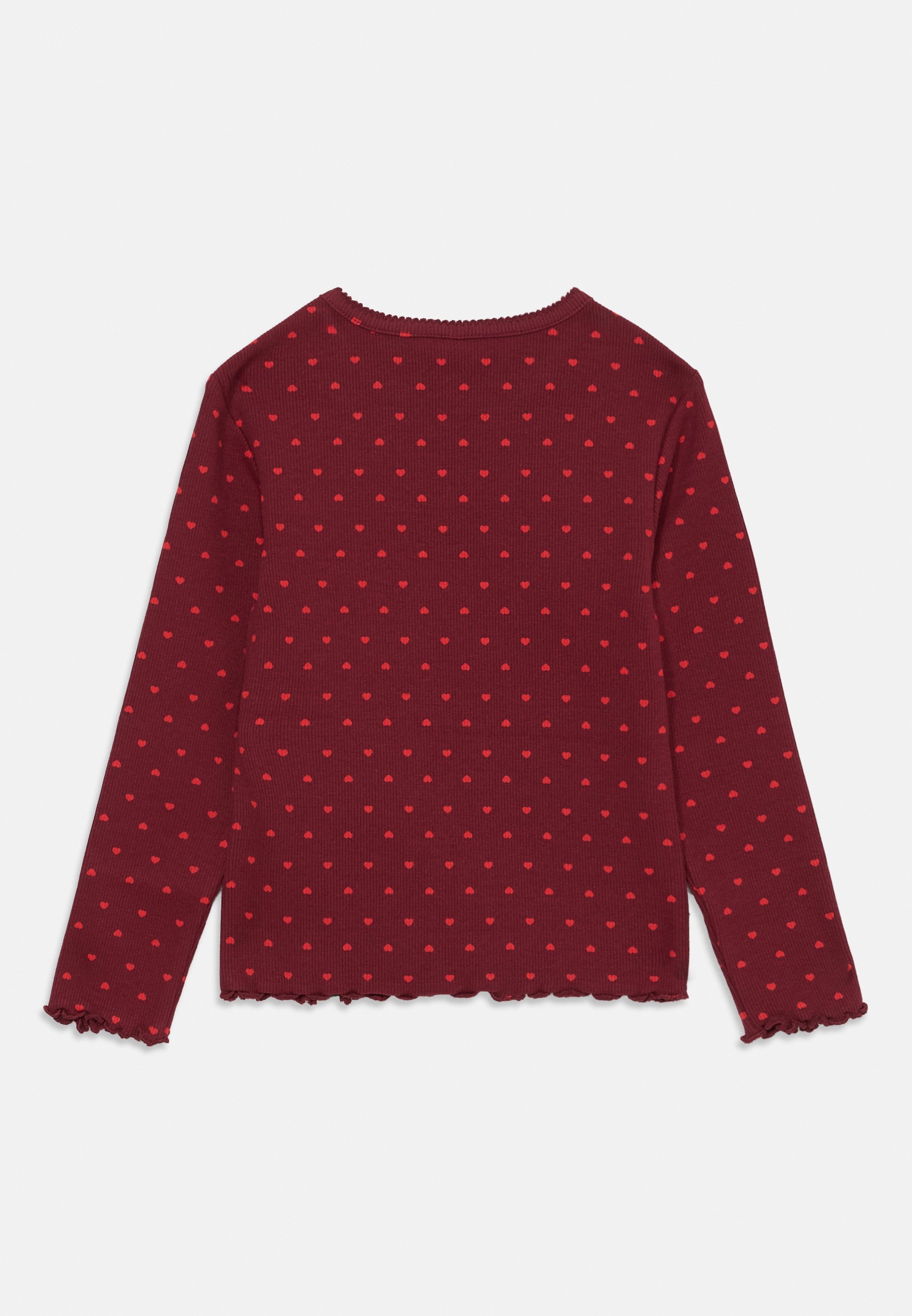 ALLEEN MINI KMGTRINNY LIFE O-HALS - Top met lange mouwen - cabernet