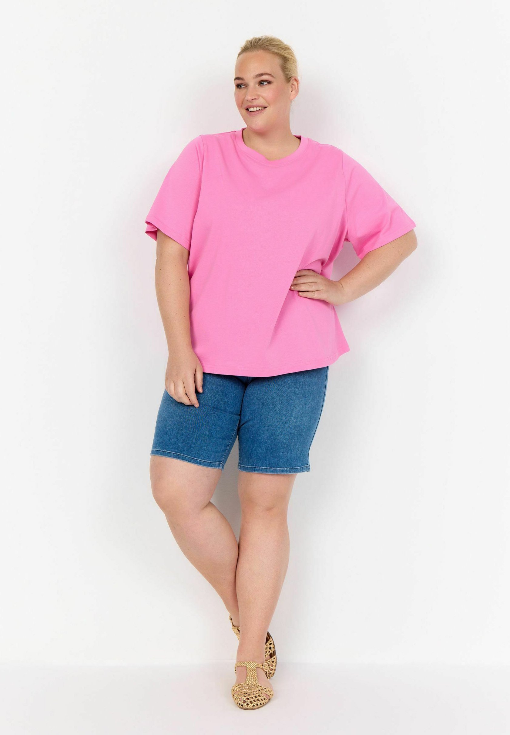 Wasabi Concept WA-VERONA 1 - Basic T-shirt - wilde roos