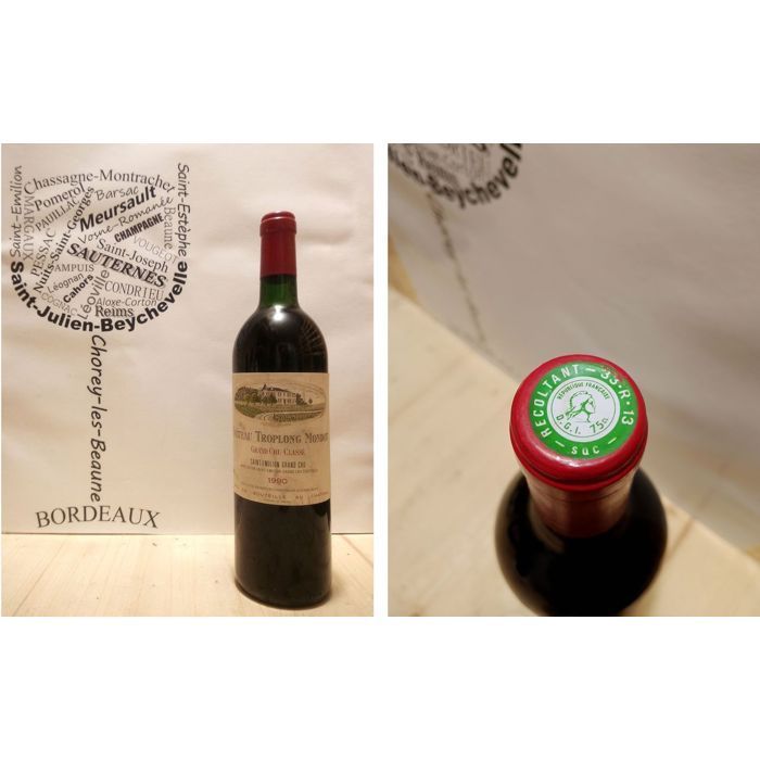Château Troplong Mondot 1990 - Saint-Emilion Grand Cru classé B - 75 cl - Vin Rouge
