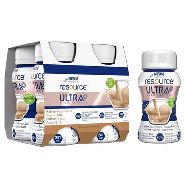 Ressourcepakke Ultra High Protein Kaffedrik 4 x 125 ml