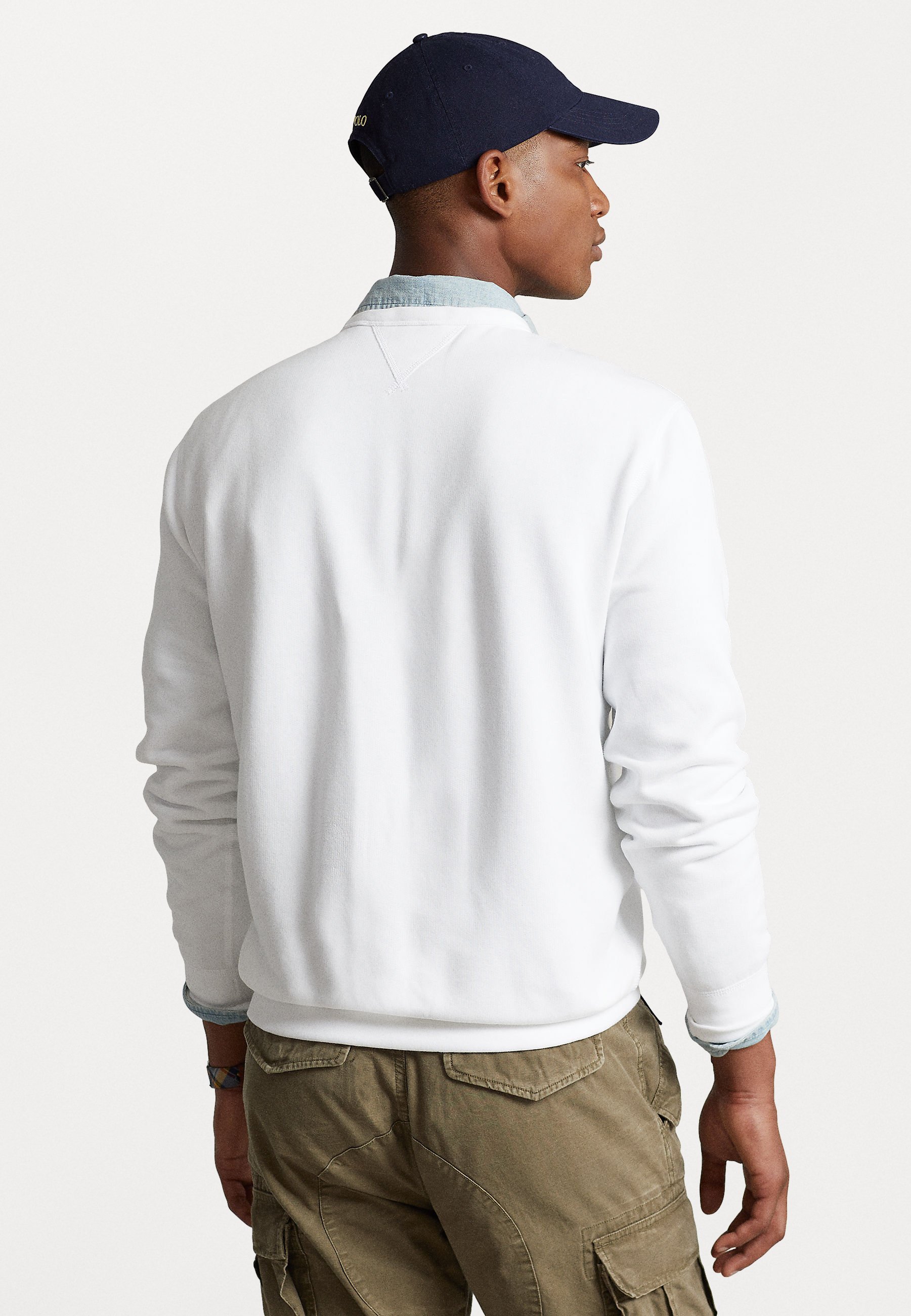 Polo Ralph Lauren THE RL Fleece-Sweatshirt – Sweatshirt – weiß