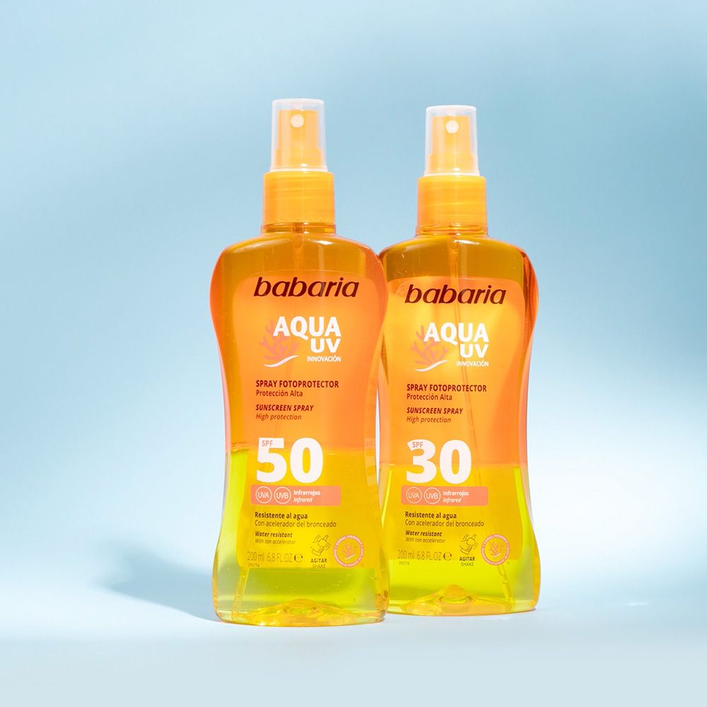 „Aqua UV“ fotoapsauginis purškiklis Kūno apsauga