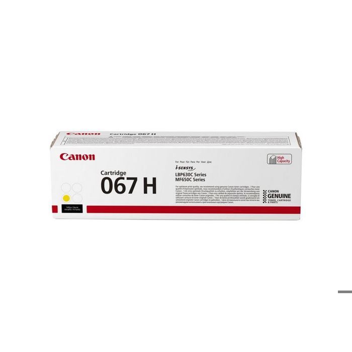 Cartuccia toner giallo Canon 067 H - 2350 pagine