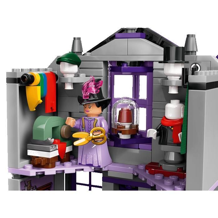 LEGO Harry Potter 76439 Ollivander's and Madam Malkin's Clothing, Wizarding Gifts, Toys, Collectibles, Ages 8+