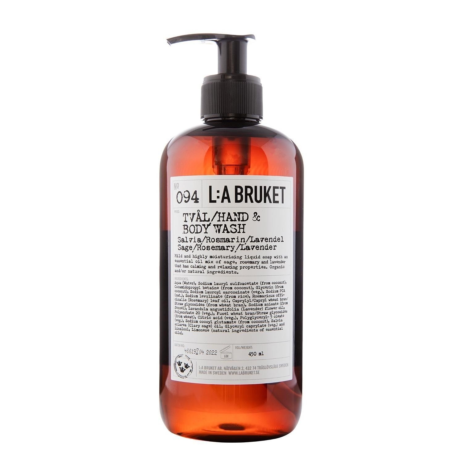 L:A BRUKET Körperseife Nr. 094 Flüssigseife - 240 ml