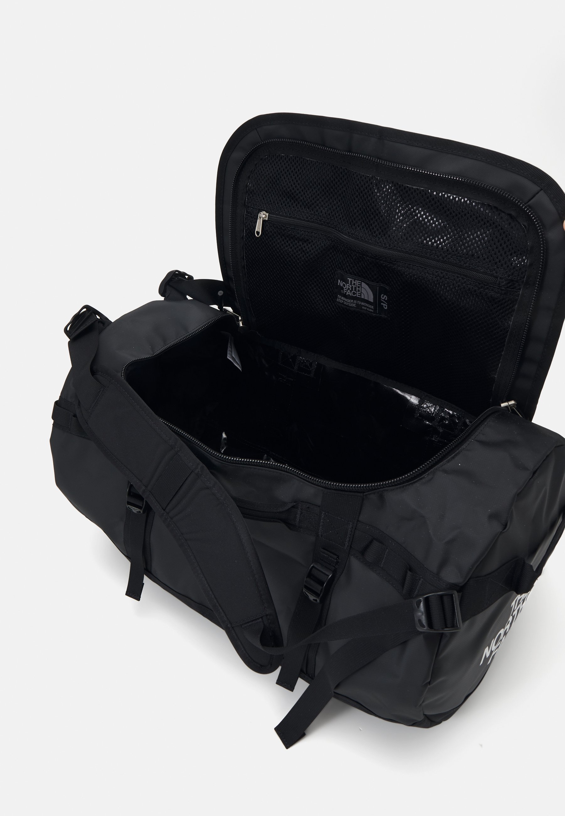 Sac de voyage unisexe The North Face BASE CAMP DUFFEL S - noir/blanc