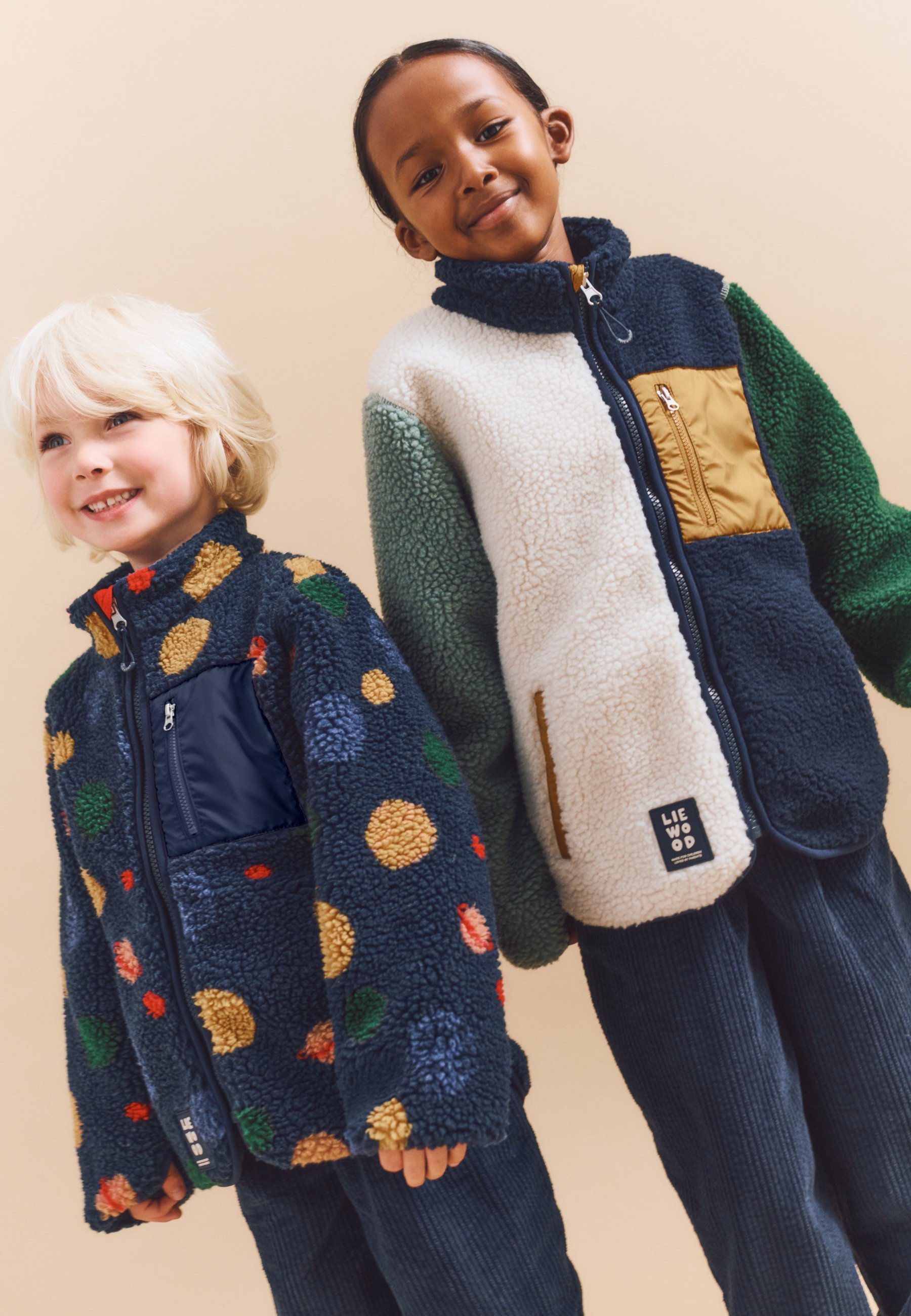 Liewood NOLAN UNISEX - Jachetă din fleece - classic navy/multi mix