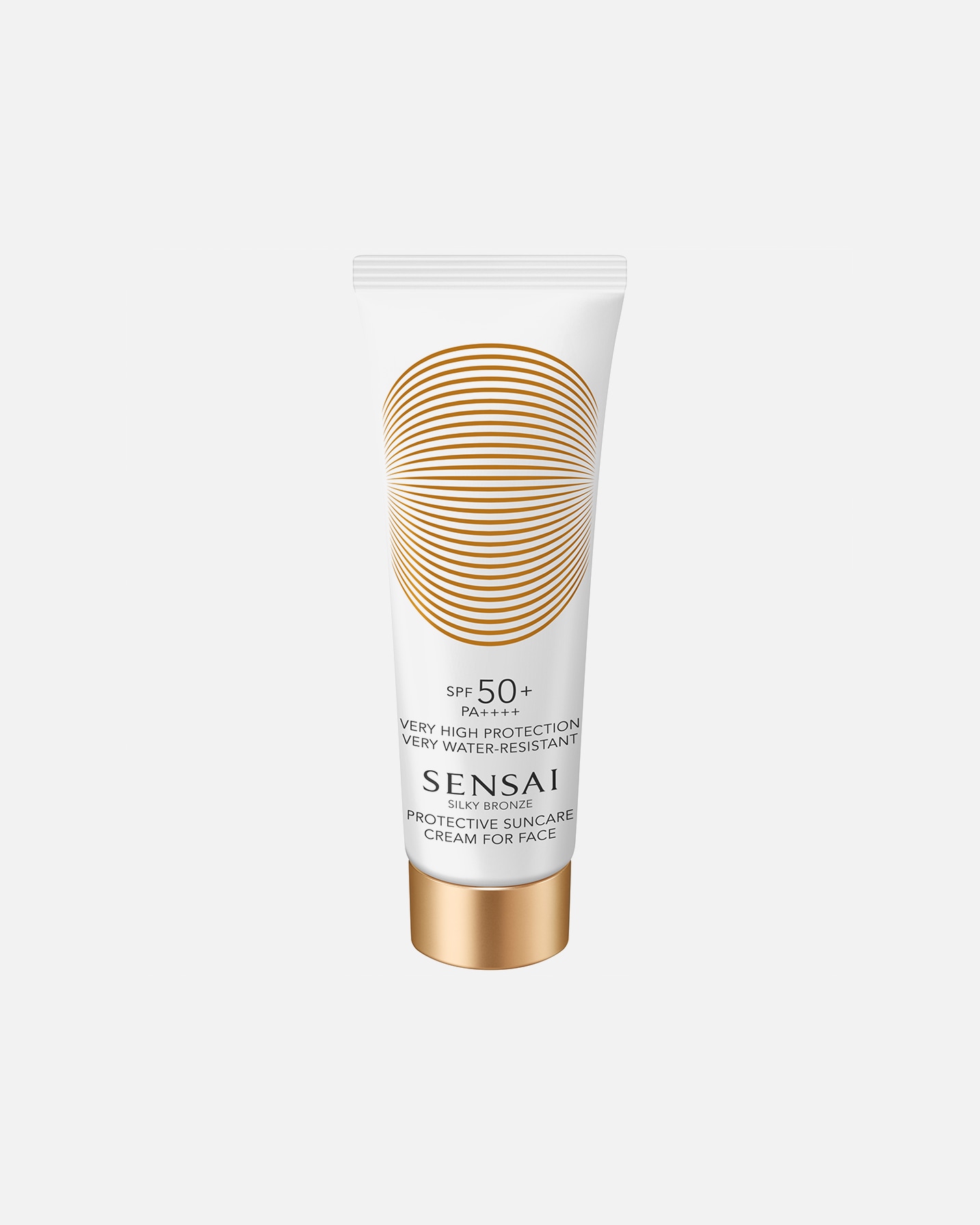 Protector solar SENSAI Crema protectora bronceadora sedosa SENSAI para el rostro 50+ - 50 ml
