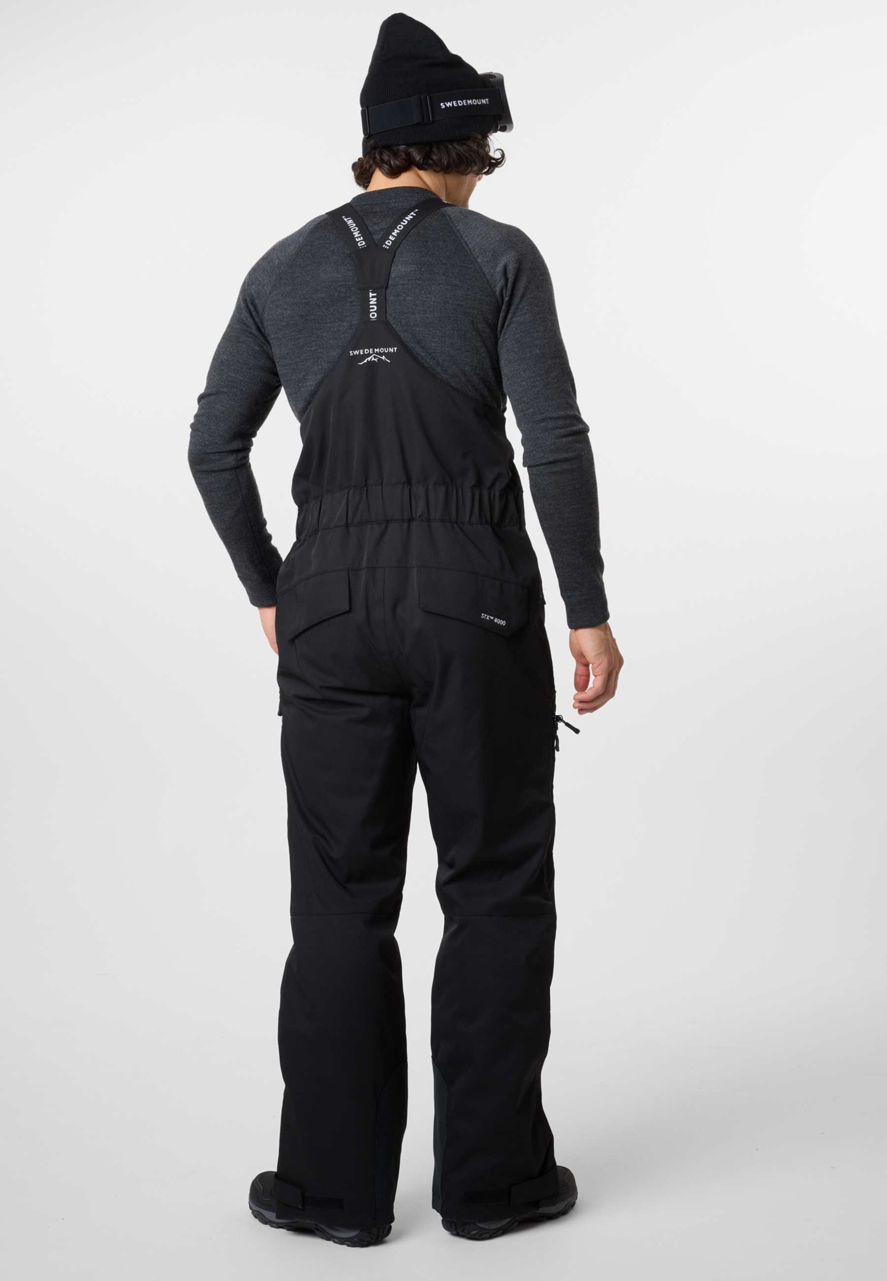 Swedemount ST. ANTON - Snowboardbroek - zwart