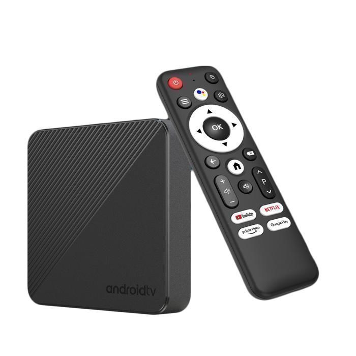 TV BOX - 8K - 2/16GB - IPTV Box - Android 14.0 - Android TV - WiFi 2.4/5.8G - Bluetooth 5.0 - HDR 10+ - Reproductor multimedia