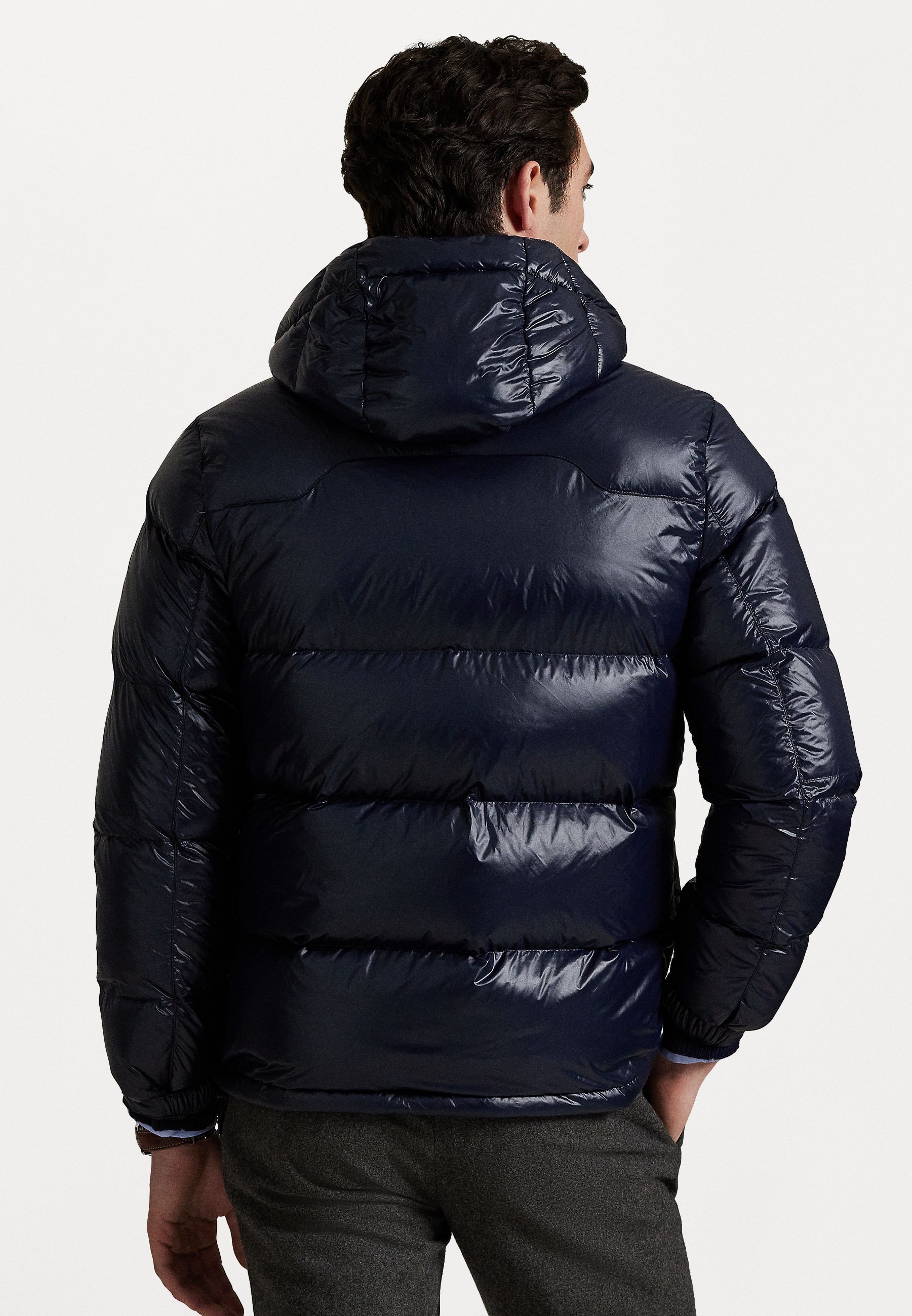 Polo Ralph Lauren THE GORHAM DOUDOUNE BRILLANTE - Doudoune - Collection bleu marine brillant