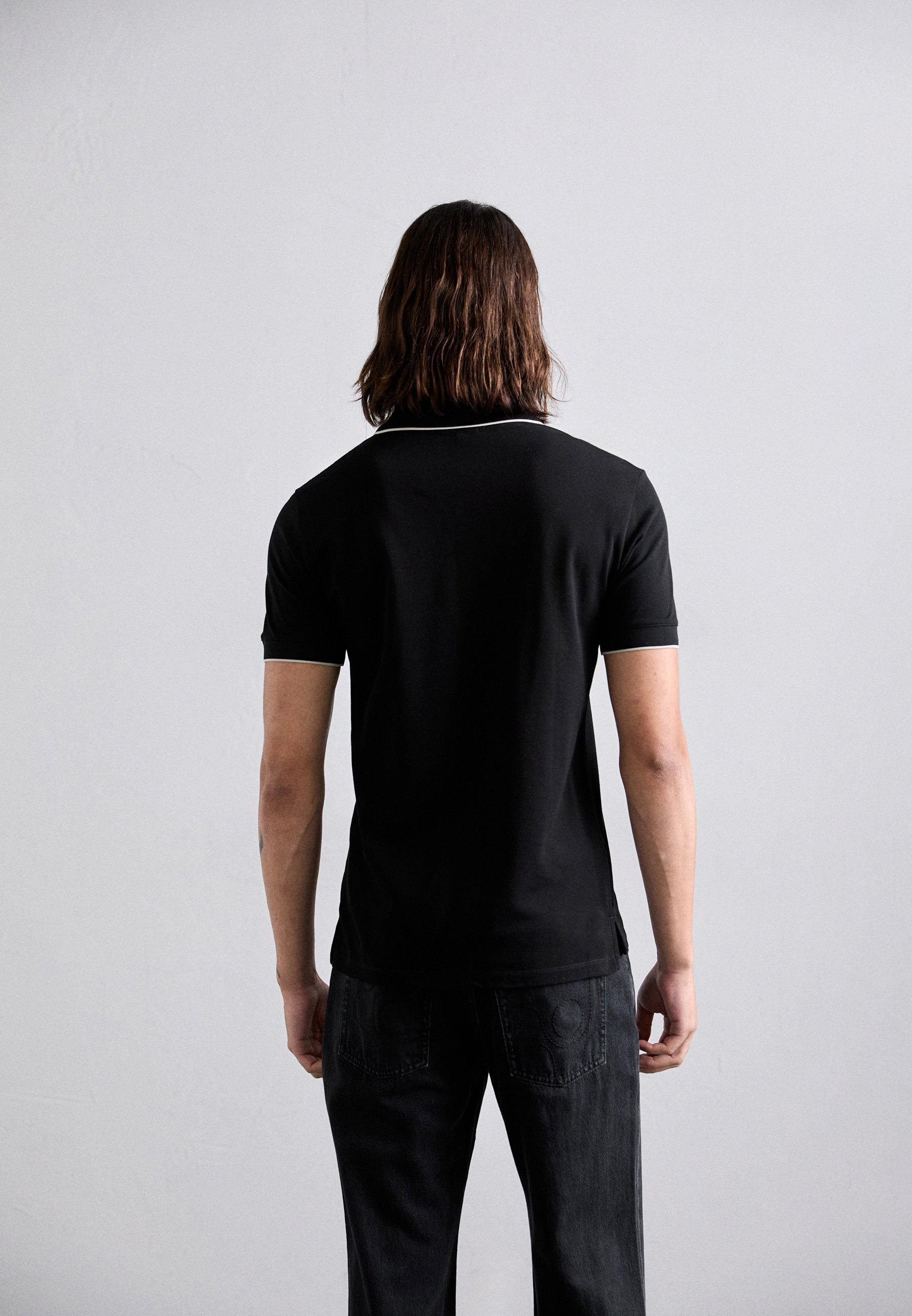 Emporio Armani poloshirt - zwarte schoonheid