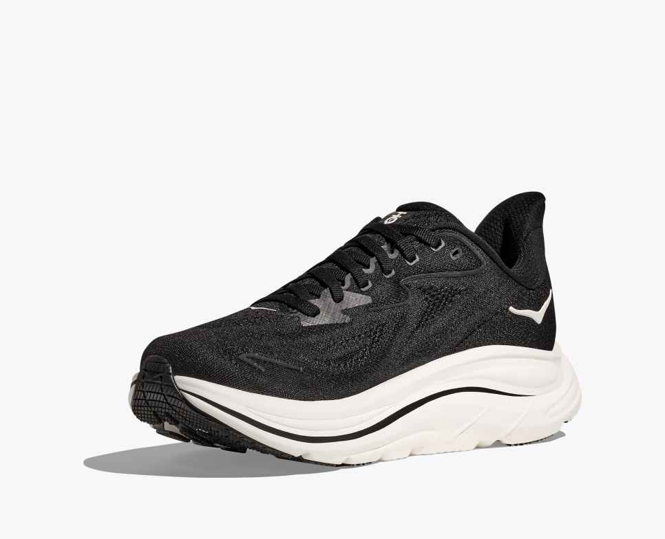 HOKA Clifton 10 Nero/Bianco