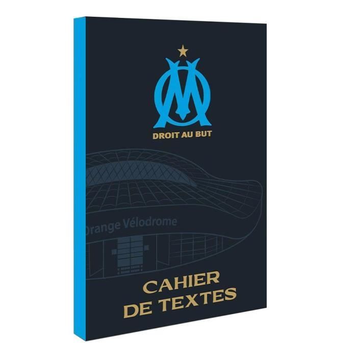 Libro con il programma delle lezioni dell'Olympique de Marsiglia