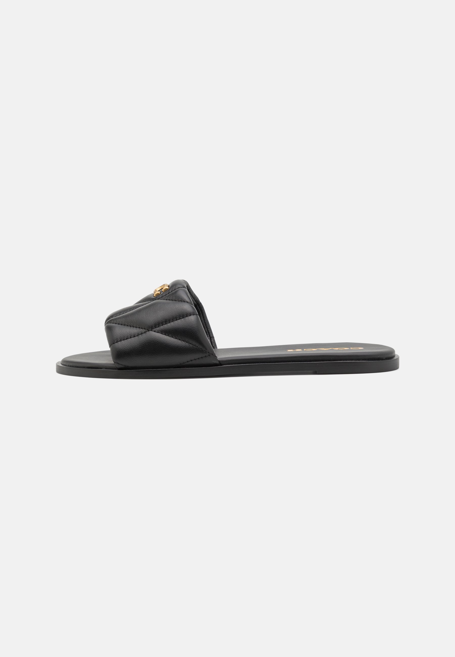 COACH HOLLY - Pantoffels - zwart
