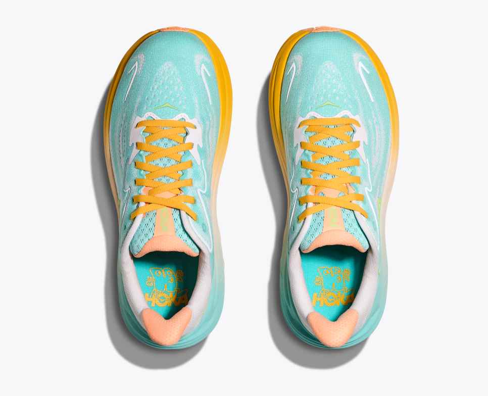 HOKA Clifton 10 Blue Spark / Wit