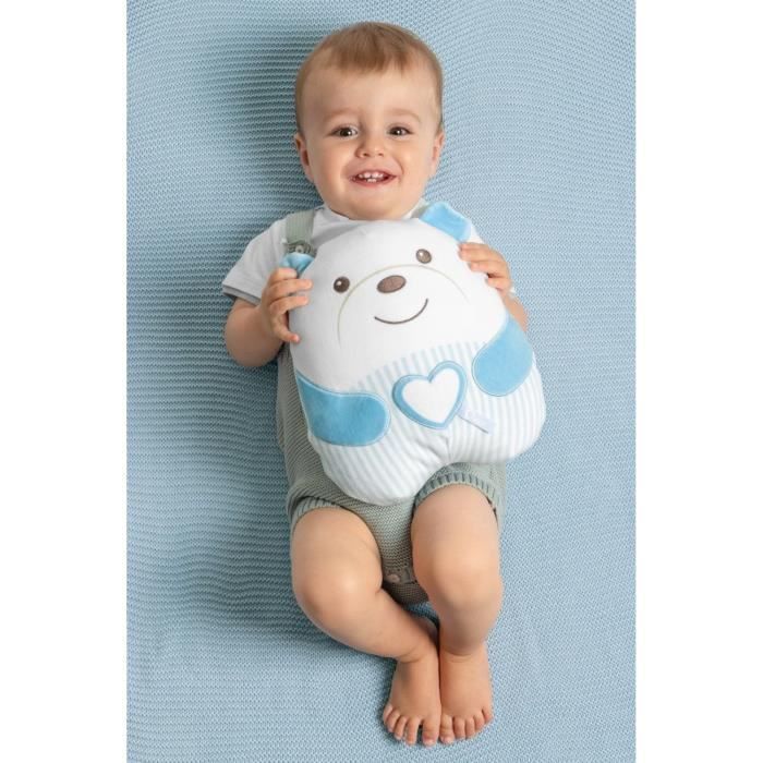 Soft Teddy Bear - CHICCO - Blue - From birth