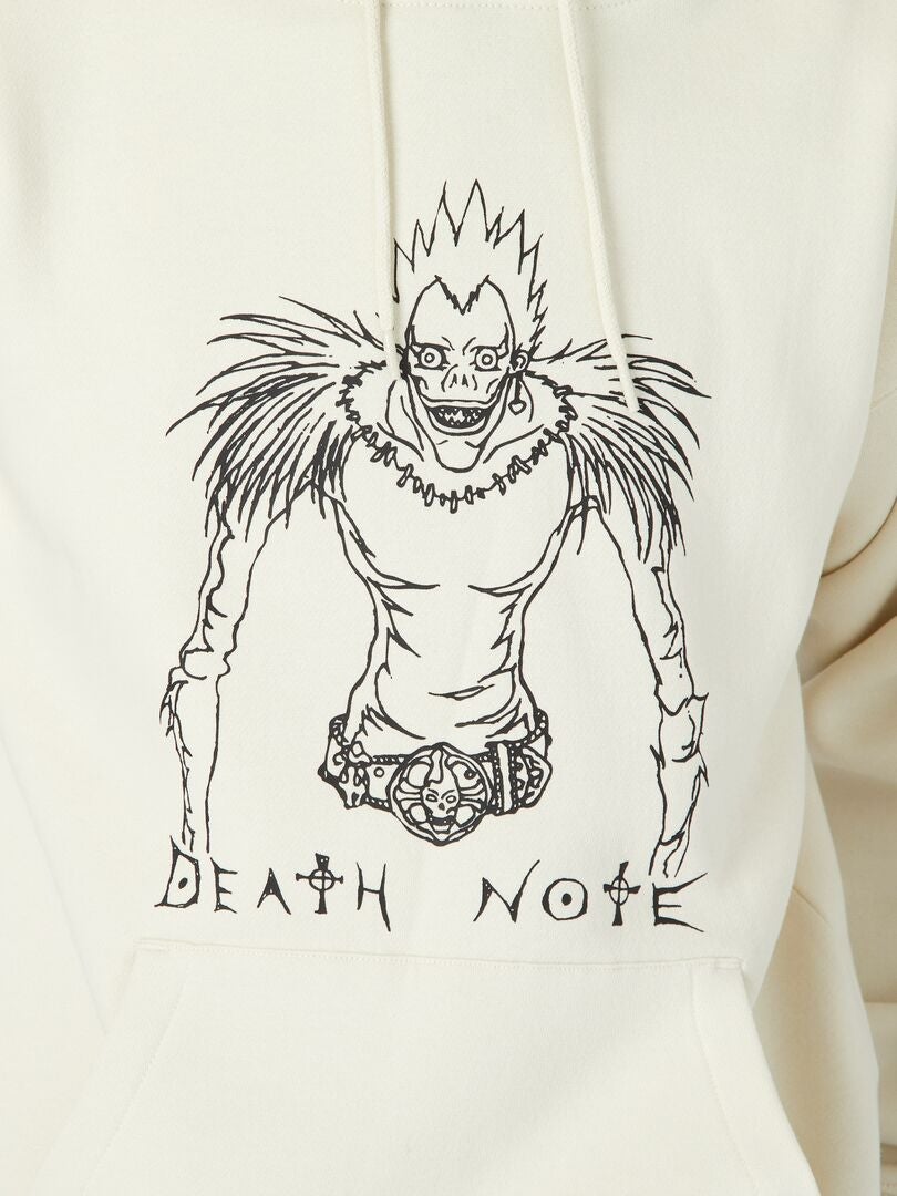 Bluza z kapturem „Deathnote” – BIAŁA