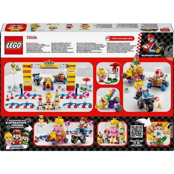 LEGO Super Mario 72036 Mario Kart – Baby Peach en grand prix–set<br>