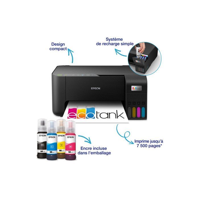 Impresora Multifunción Epson EcoTank ET 2865