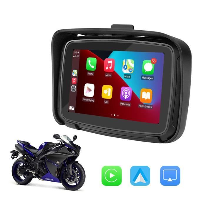 Navigatore GPS per moto - PRUMYA - Touchscreen da 5 pollici - Impermeabile IPX7 - Bluetooth 5.0