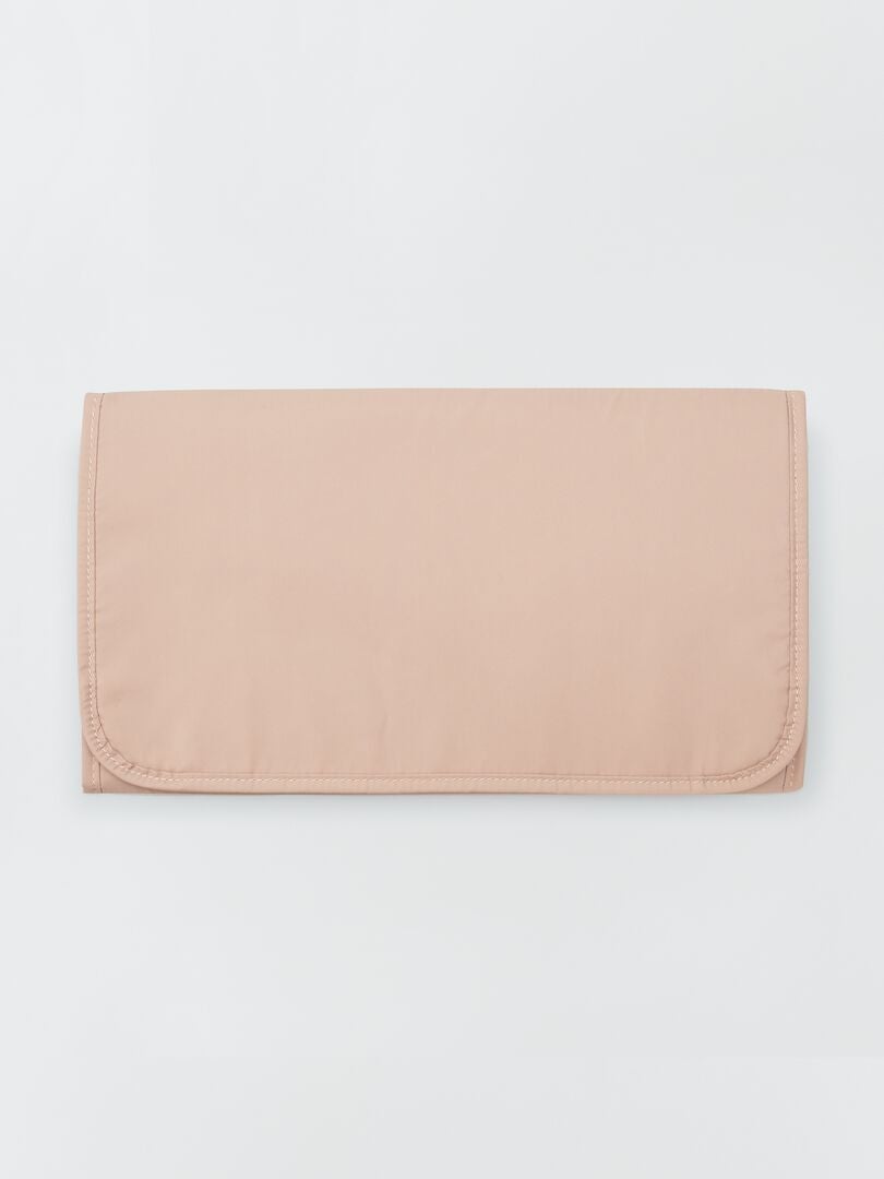 Bolsa para fraldas com tapete - BEGE