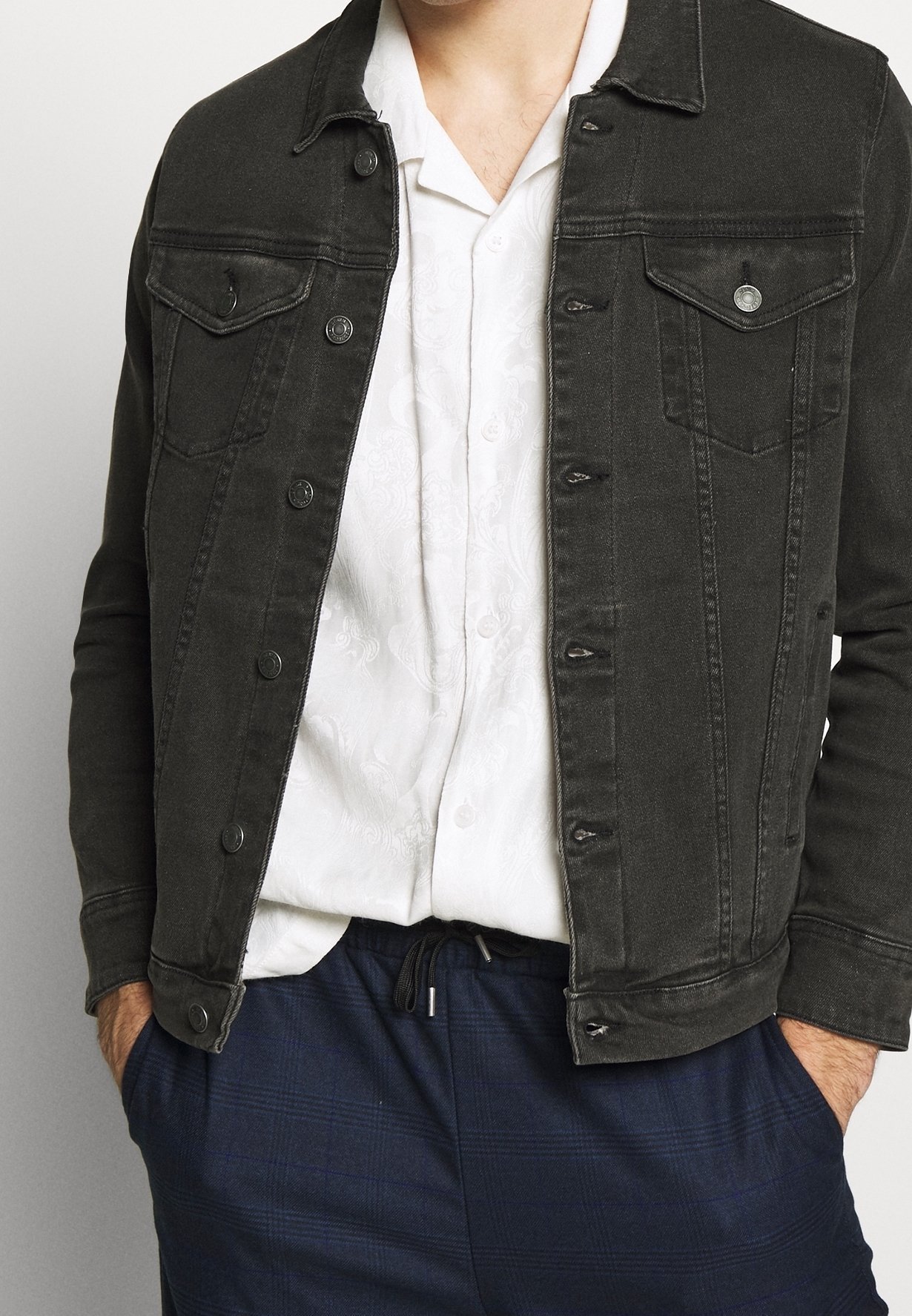 Denim Project spijkerjas - grijs