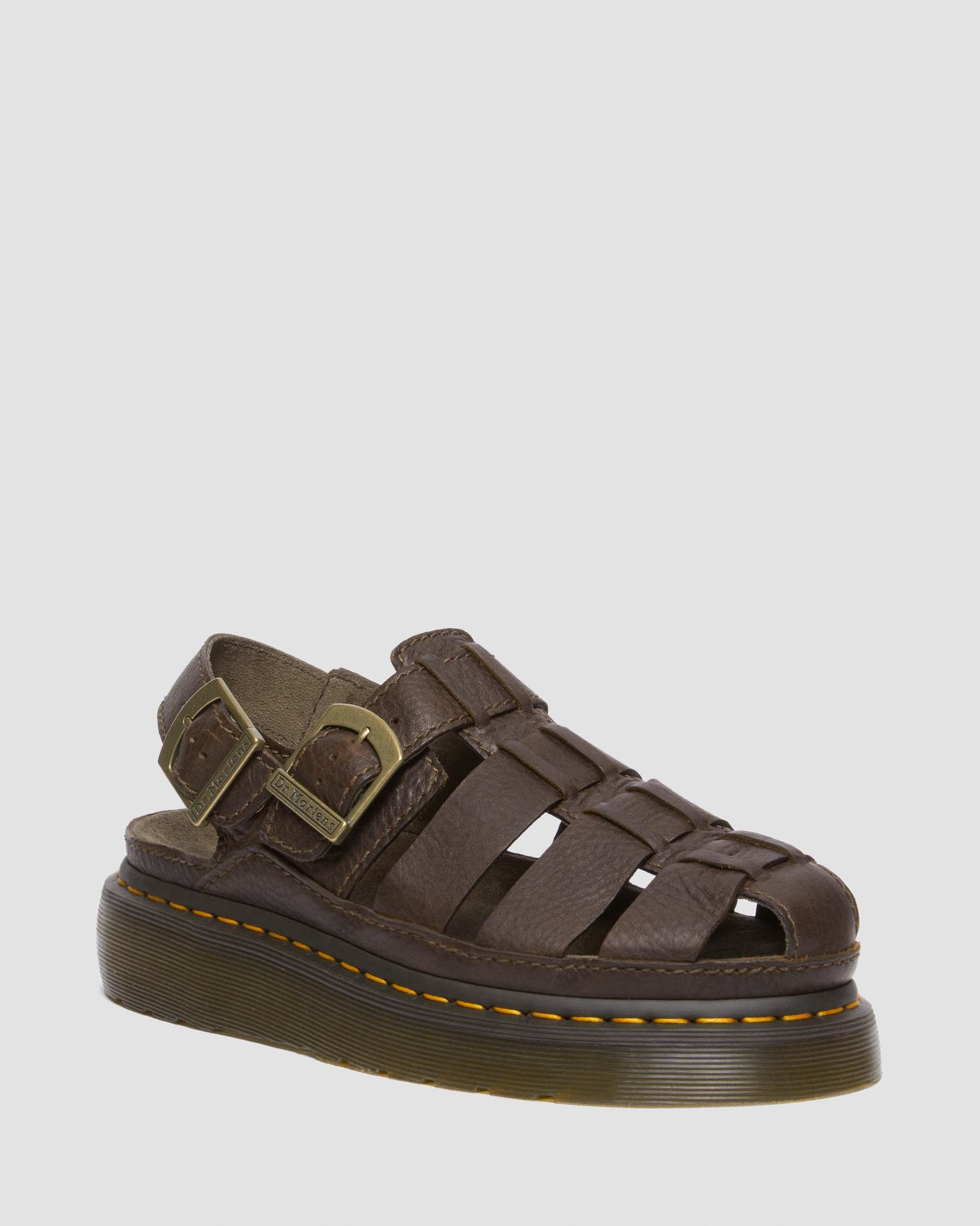 Wrenlie Leder Fisherman Sandalen