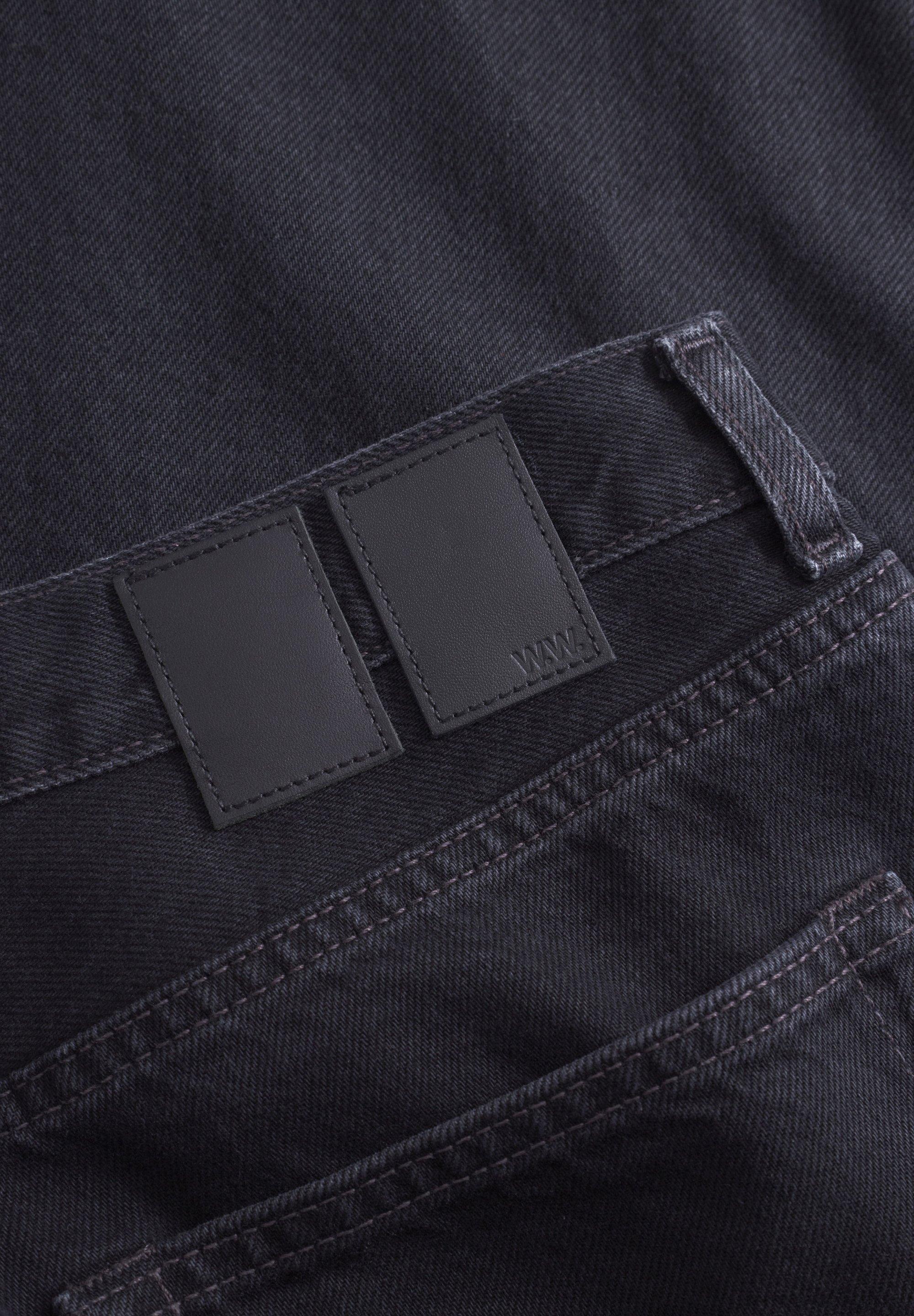 Jean droit WOOD WOOD - noir ardoise