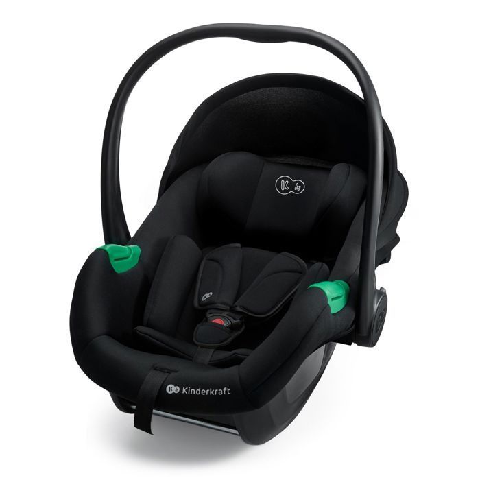 Seggiolino auto Kinderkraft MINK PRO 2 I-SIZE 40-87 cm i-Size ultraleggero ERGO PAD capottina regolabile Sistema da viaggio nero