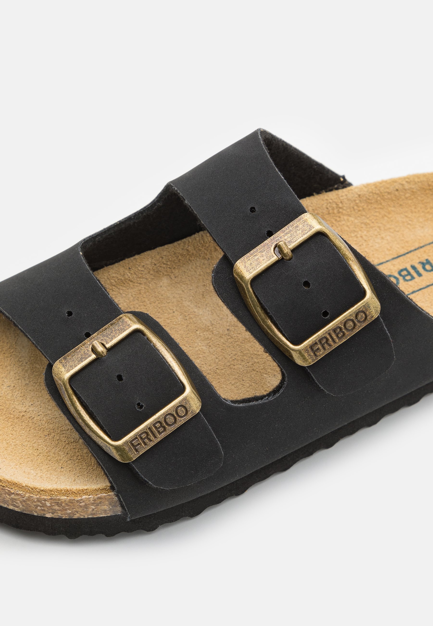 Friboo slippers - zwart